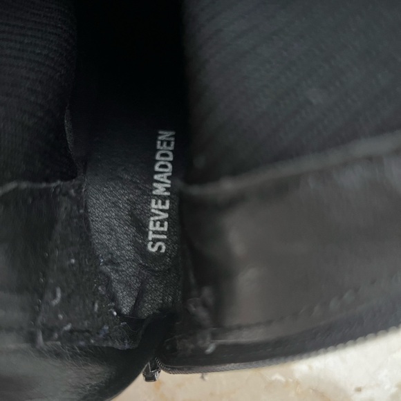 Girls Tall black Steve Madden boots size 3 - Picture 2 of 7